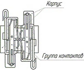 Рис.1. Габаритный чертеж плинта соединительного ПЛ22