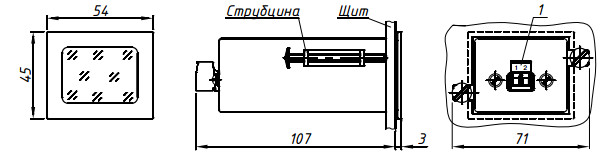 Рис.2.  Монтажный чертёж МТМ-ТСМ