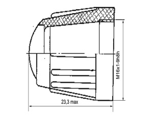 Габариты колпачка КС-5